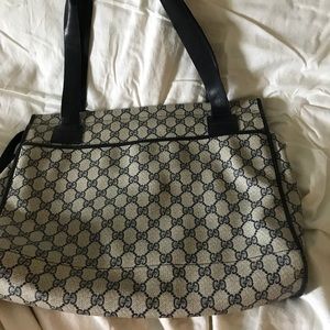 Authentic vintage Gucci tote bag